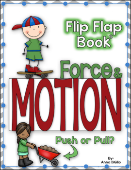 Preview of Force and Motion Flip Flap Book® | Distance Learning