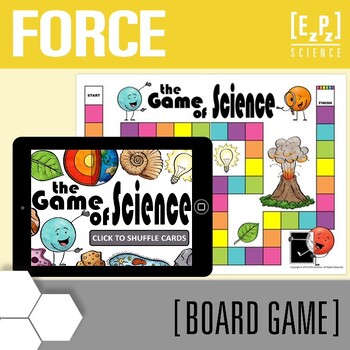 Preview of Force and Motion Game | Print and Digital Science Review Board Game