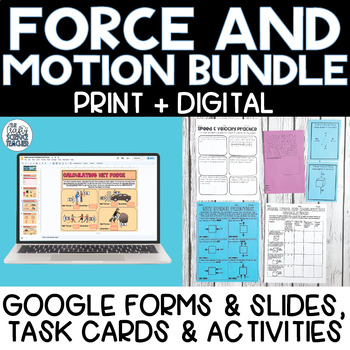 Preview of Force and Motion Growing Bundle