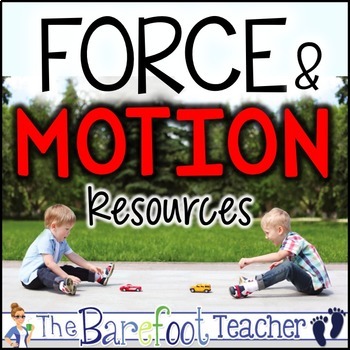 Preview of Force and Motion Science Kindergarten Activities for NGSS - Activity Bundle