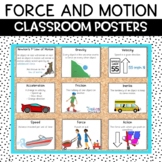 Force and Motion Posters