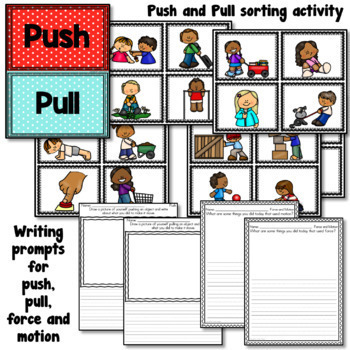 Force and Motion Worksheets - Push and Pull by Lindsay Keegan | TpT