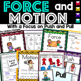 Force and Motion Worksheets - Push and Pull
