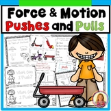 Force and Motion Pushes and Pulls (Books, Experiments, Activities, & Printables)