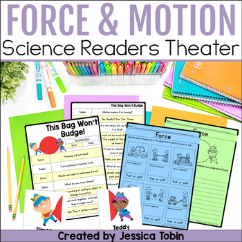 Preview of Force and Motion Readers Theater, 2nd & 3rd Grade Science Force & Motion Review