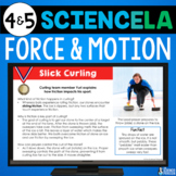 Force and Motion Reading Comprehension & Writing | Science