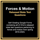 Force and Motion - Released State Test Questions