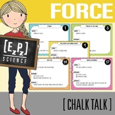 Force and Motion Review Activity | Chalk Talk Drawing Scie