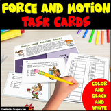 Force and Motion Science Task Cards and more Print and Digital