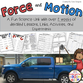 First Grade Force and Motion: Push, Pull, Gravity Unit