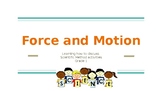 Force and Motion Science Unit 1st Grade