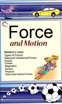 Preview of Force and Motion Smartboard File Science Education 33 Pages