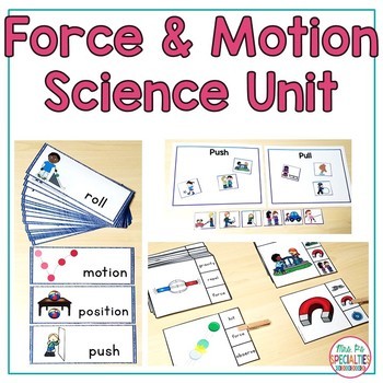 Preview of Force and Motion  (Special Education Science Unit)