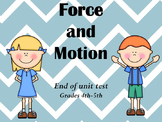 Force and Motion Test