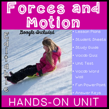 Preview of Force and Motion Unit