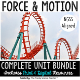 FORCE AND MOTION UNIT [Print & Digital Versions for Distan