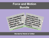Force and Motion  Unit Bundle Middle School Science