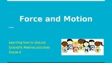 Force and Motion Unit for Kindergarten