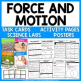 Force and Motion Worksheets, Simple Machines, Task Cards, Reading Passages