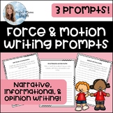 Force and Motion Writing Prompts