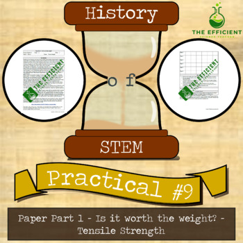 Preview of Force and Tensile Strength - History of STEM practicals - Paper Part 1