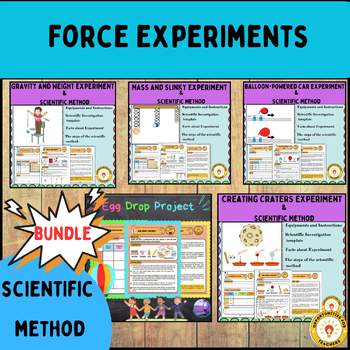 Preview of Force experiments Bundle