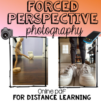 Preview of Forced Perspective Photography Digital Activity for Distance Learning