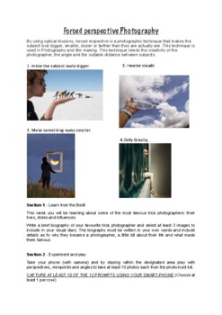 Preview of Forced Perspective Photography Task