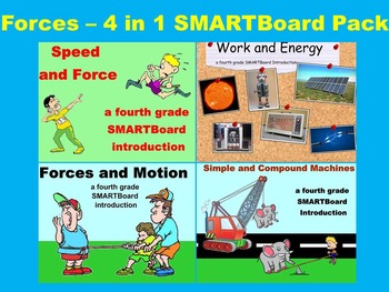 Preview of Forces - 4 in 1 SMARTBoard Combo Pack