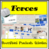 Forces Interactive PowerPoint & activities - distance educ