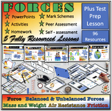 Forces For Middle School Science 5 Lessons Plus Test Prep Lesson
