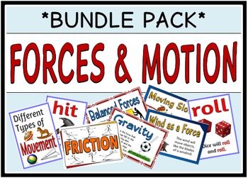Preview of Forces & Motion (BUNDLE PACK)