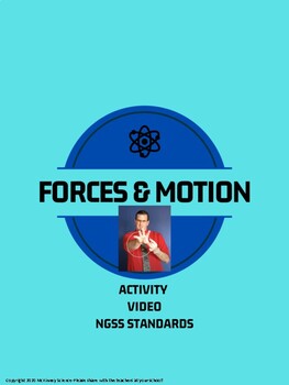 Preview of Forces & Motion Background Activity with video!