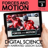 Force and Motion Third Grade Science Unit NGSS | DIGITAL