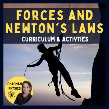 Preview of Forces & Newton's Laws Unit Bundle  - Curriculum and Activities