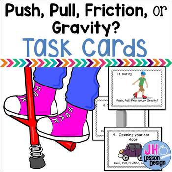 Preview of Forces - Push, Pull, Friction, or Gravity?