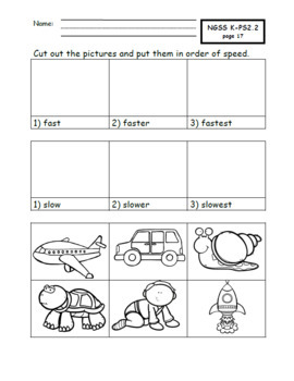 Forces Unit for Kindergarten: Pushes and Pulls (NGSS) by TechieSandy