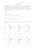 Forces Review Worksheet:  Identifying Forces