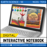 Forces That Shape Earth Digital Notebook