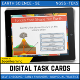 Forces That Shape Earth Digital Task Cards - Boom Card