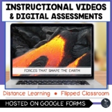 Forces That Shape Earth Instructional Videos & Digital Quiz