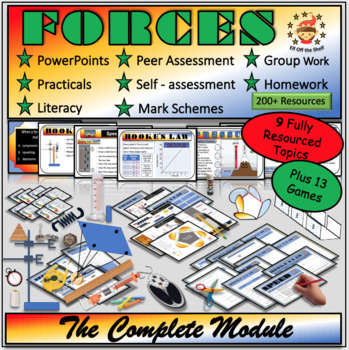 Preview of Forces - The Complete Module for Middle School Science Plus 13 Games