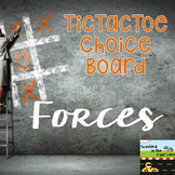 Forces TicTacToe Choice Board Extension Activities