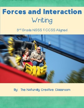 Preview of Forces and Interaction Writing Bundle