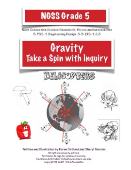 Preview of NGSS Grade 5 Gravity: Forces and Interactions -Take a Spin with inquiry