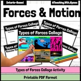 Forces and Motion Activity | Science Collage Project | PDF