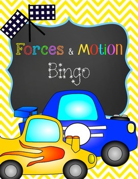 Preview of Forces and Motion Bingo