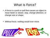 Forces and Motion Interactive Powerpoint