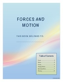 Forces and Motion Student Note Taking Booklet for Essentia