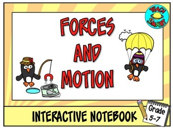 Preview of Forces and Motion Interactive Notebook